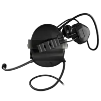 Sordin Supreme T2 CC - Black Rear ARC Helmet Memory Foam