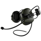 Sordin Supreme T2 CC - Green Rear ARC Helmet Memory Foam