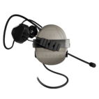 Sordin Supreme T2 CC - Tan Rear ARC Helmet Memory Foam