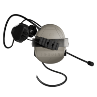 Sordin Supreme T2 CC - Tan Rear ARC Helmet Memory Foam