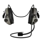 Sordin Supreme T2 CC - Tan Rear ARC Helmet Memory Foam