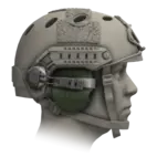 Sordin Supreme T2 CC - Tan Rear ARC Helmet Memory Foam