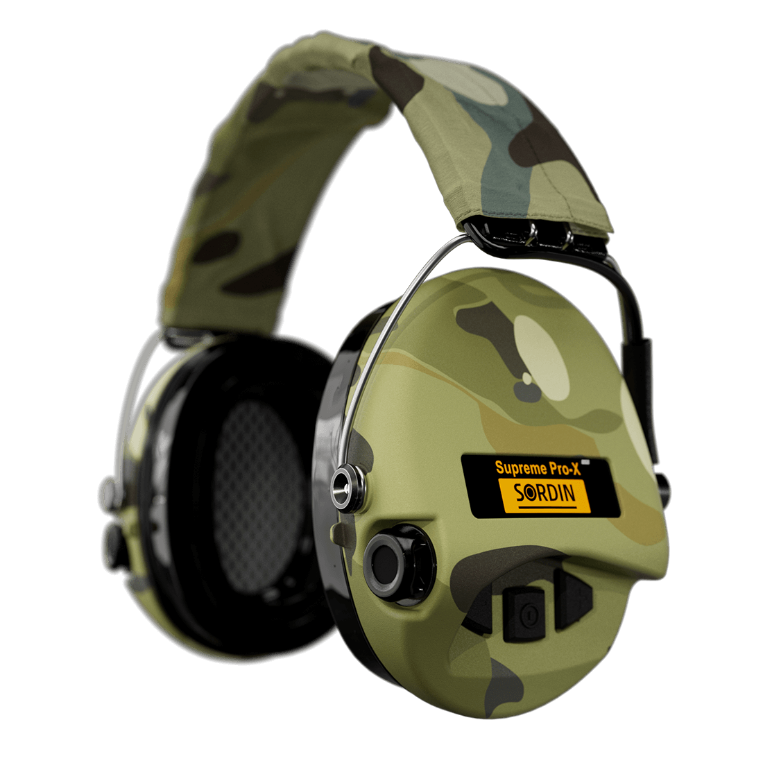 Sordin Supreme Pro-X - LED Headband Camo GEL