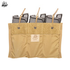 Triple 5.56 Magazine insert for kangaroo pouch, black