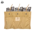 Triple 5.56 Magazine insert for kangaroo pouch, black