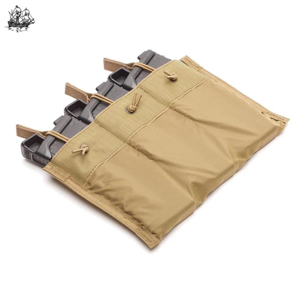 Triple 5.56 Magazine insert for kangaroo pouch, black