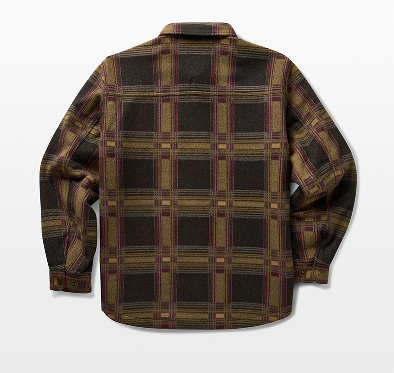 FRONTIER SHIRT JACKET - BLACK PLD M