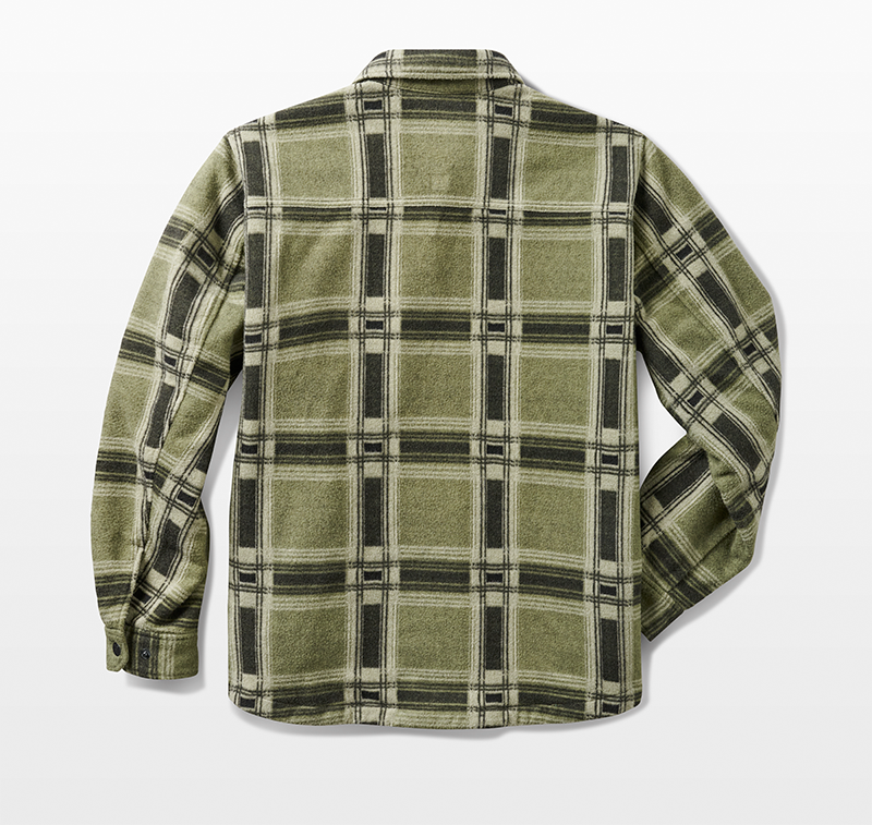 FRONTIER SHIRT JACKET - TANK GRN PLD