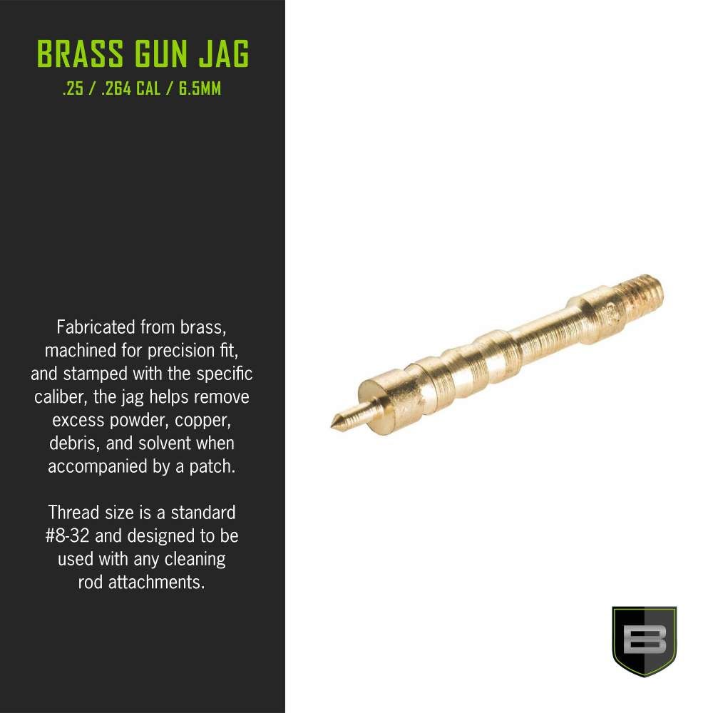 Brass Jag - .25 / .264 Cal / 6.5mm