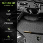 Brass Jag - .25 / .264 Cal / 6.5mm