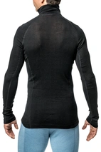 Zip Turtleneck LITE - Black XS