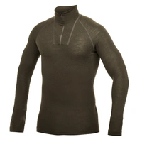 Zip Turtleneck LITE - Pine Green