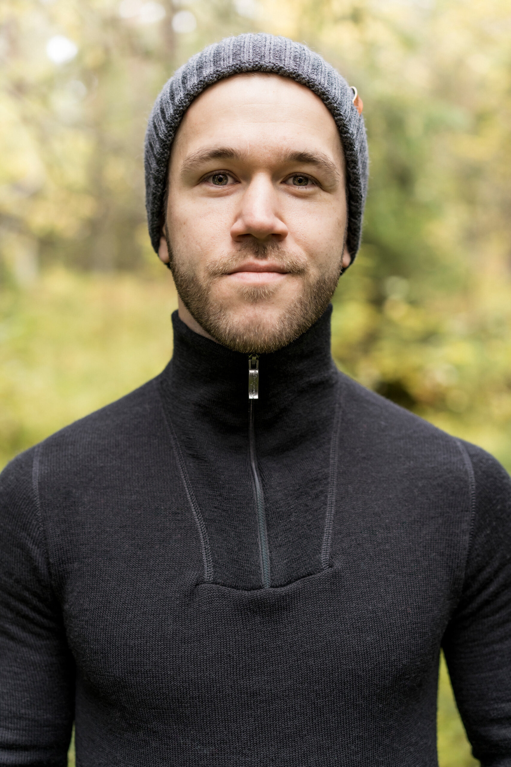 Zip Turtleneck 200 - Black