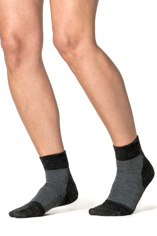 Socks Skilled Liner Short - Dark Gray 40/44