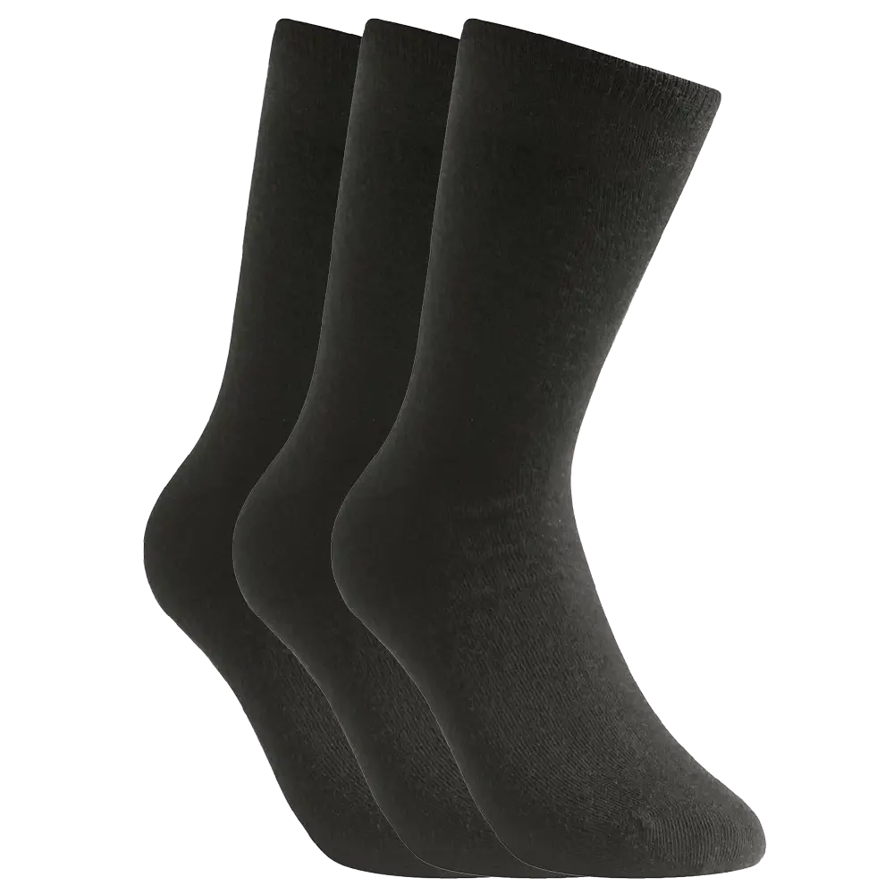 Socks Liner Classic 3-Pack - Black
