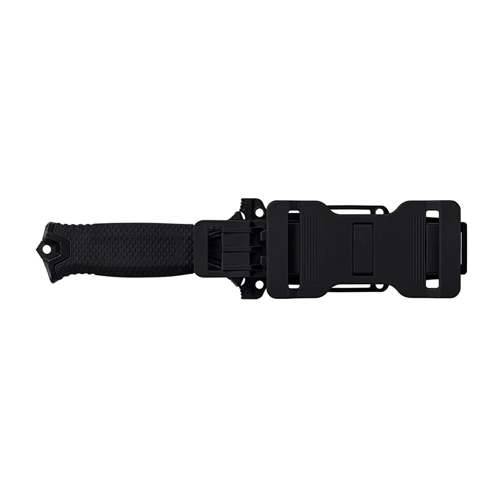Gerber StrongArm Svart kniv tandad med slida
