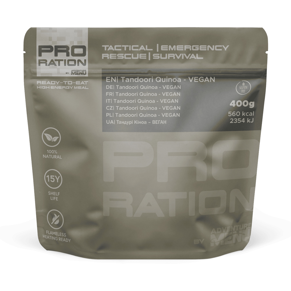 Pro Ration | Tandoori Quinoa Vegan | MRE | 400g
