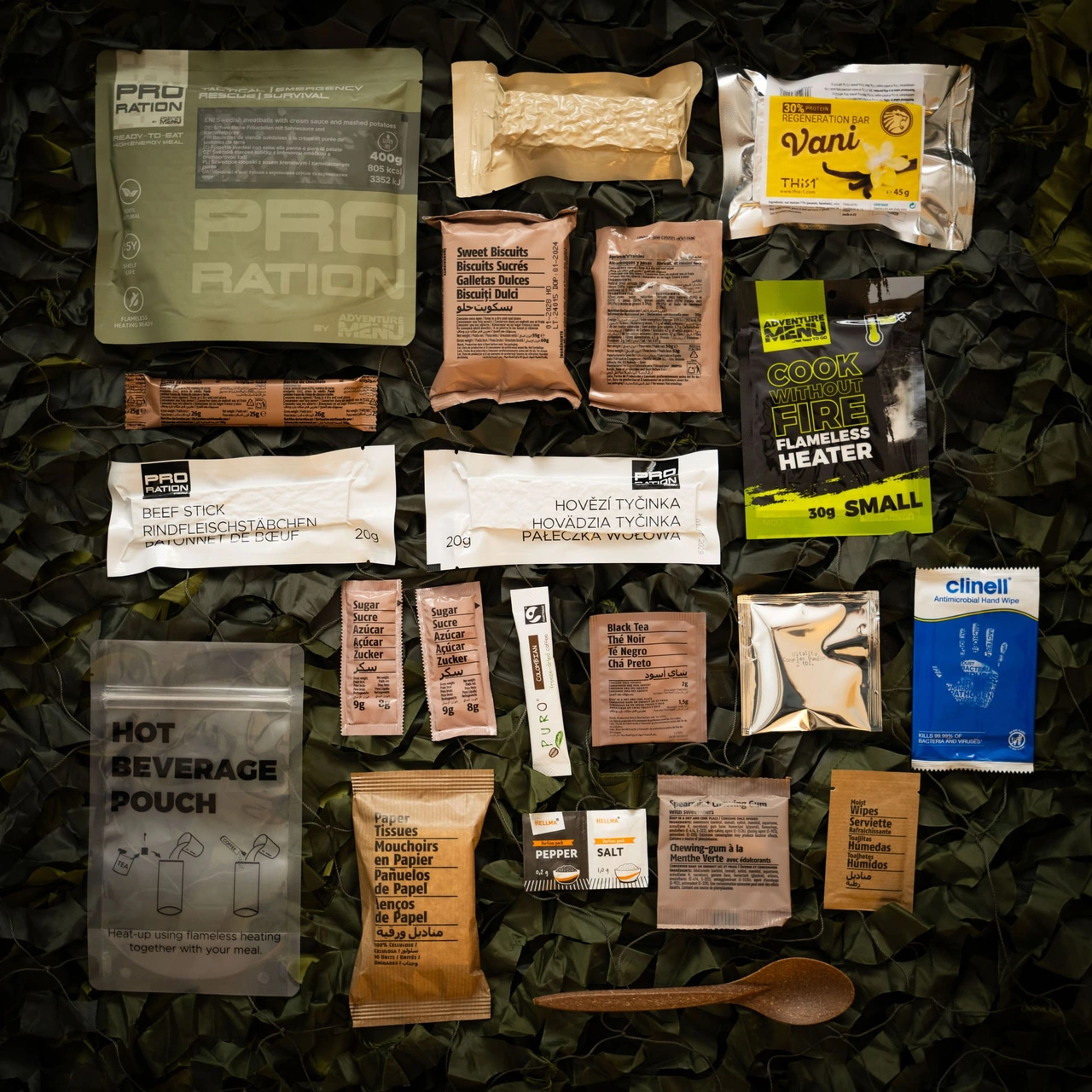 Pro Ration | Ultimate tactical ration Half-Day Menu V | MRE | 730g