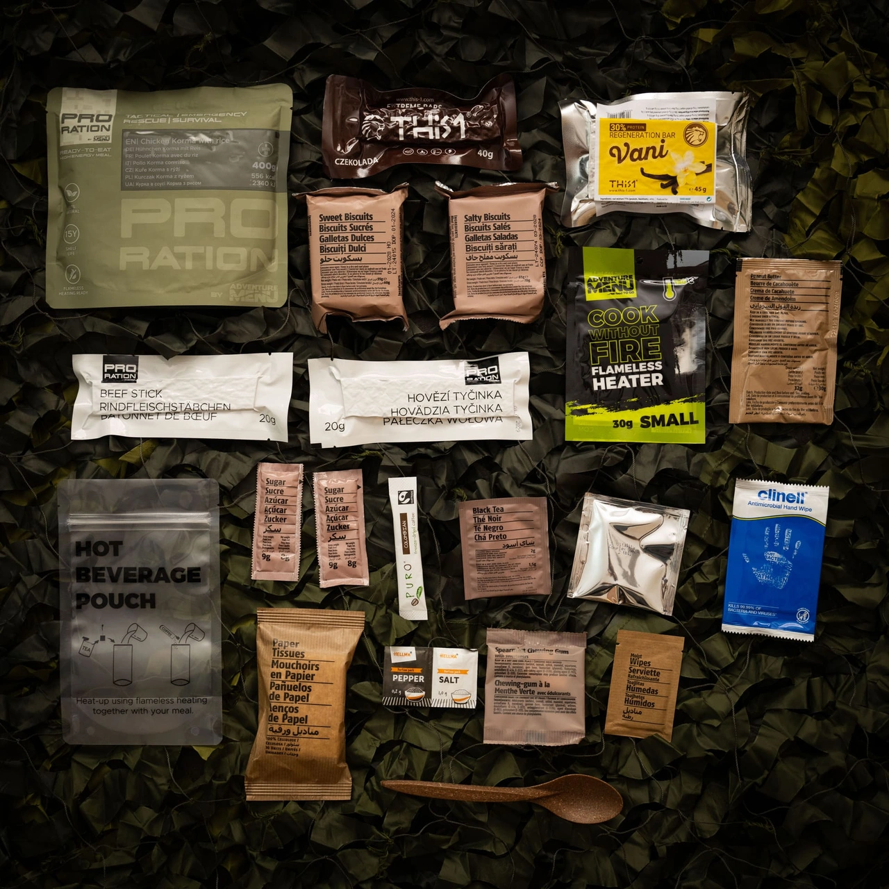 Pro Ration | Ultimate tactical ration Half-Day Menu I | MRE | 758g
