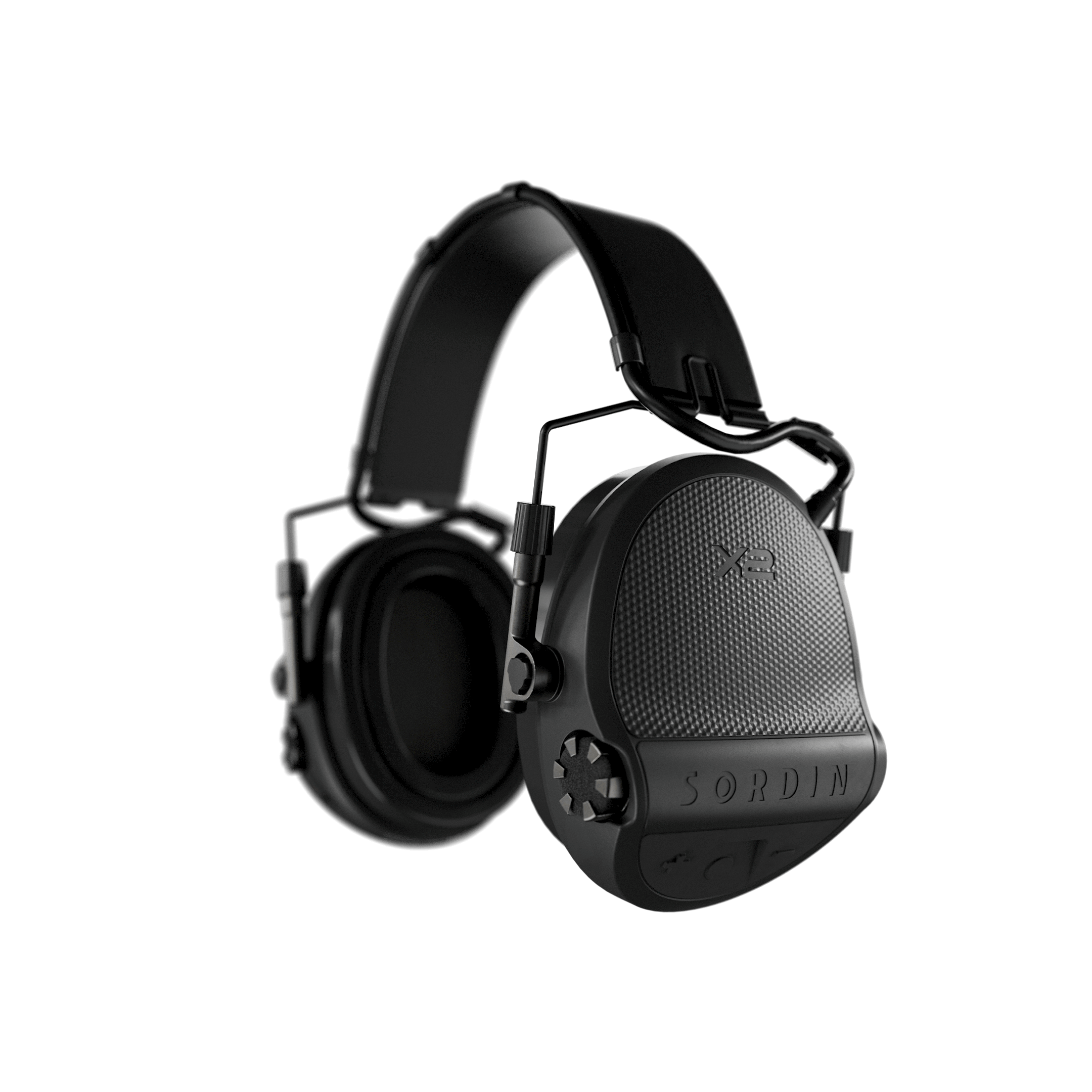 Sordin Supreme X2 - Headband Leather Gel Black