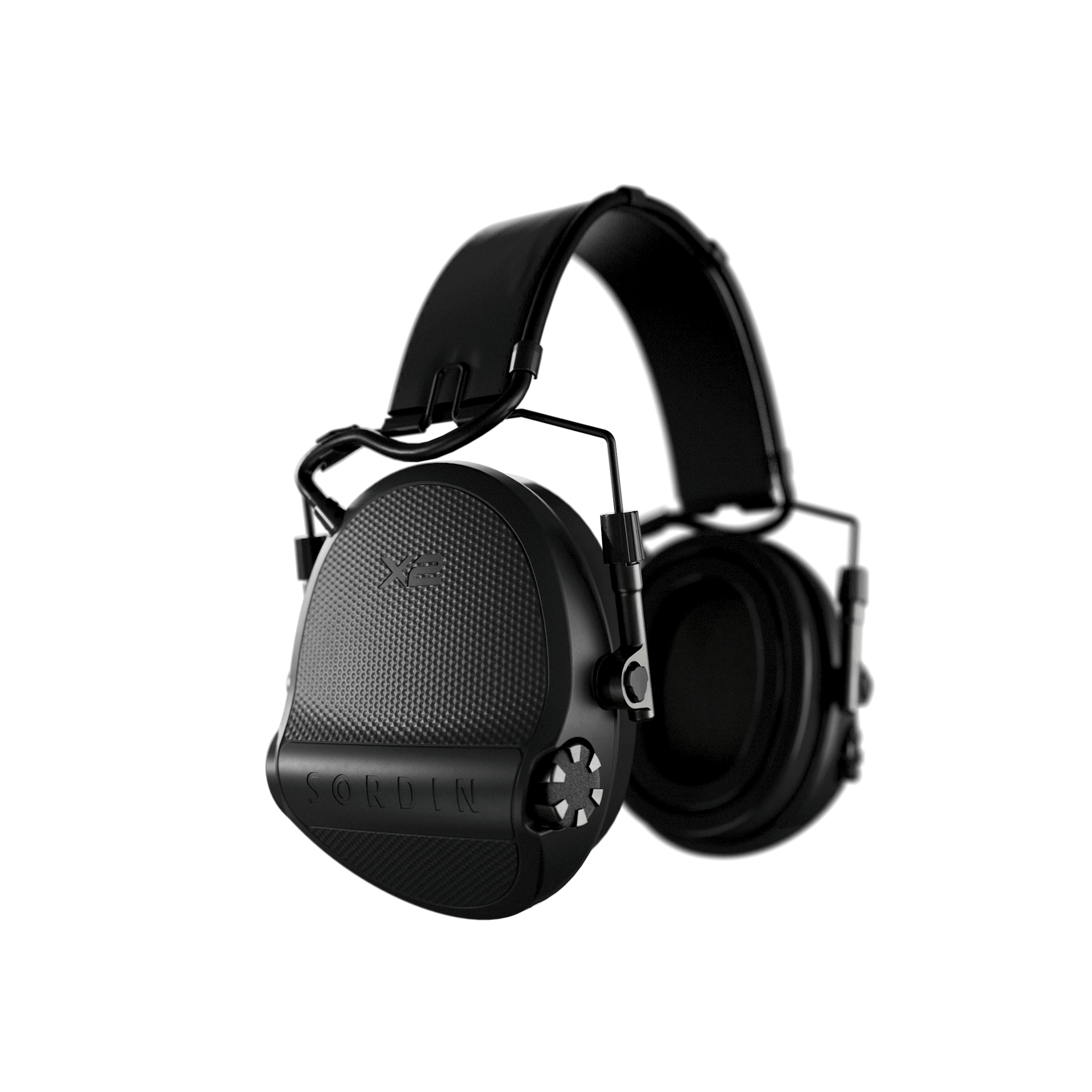 Sordin Supreme X2 - Headband Leather Gel Black