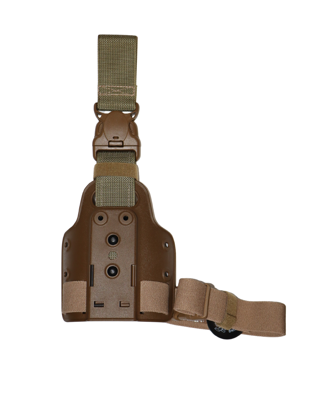 Safariland® 6005 Single Strap Leg Shroud w/ Quick Release Leg Strap Coyote