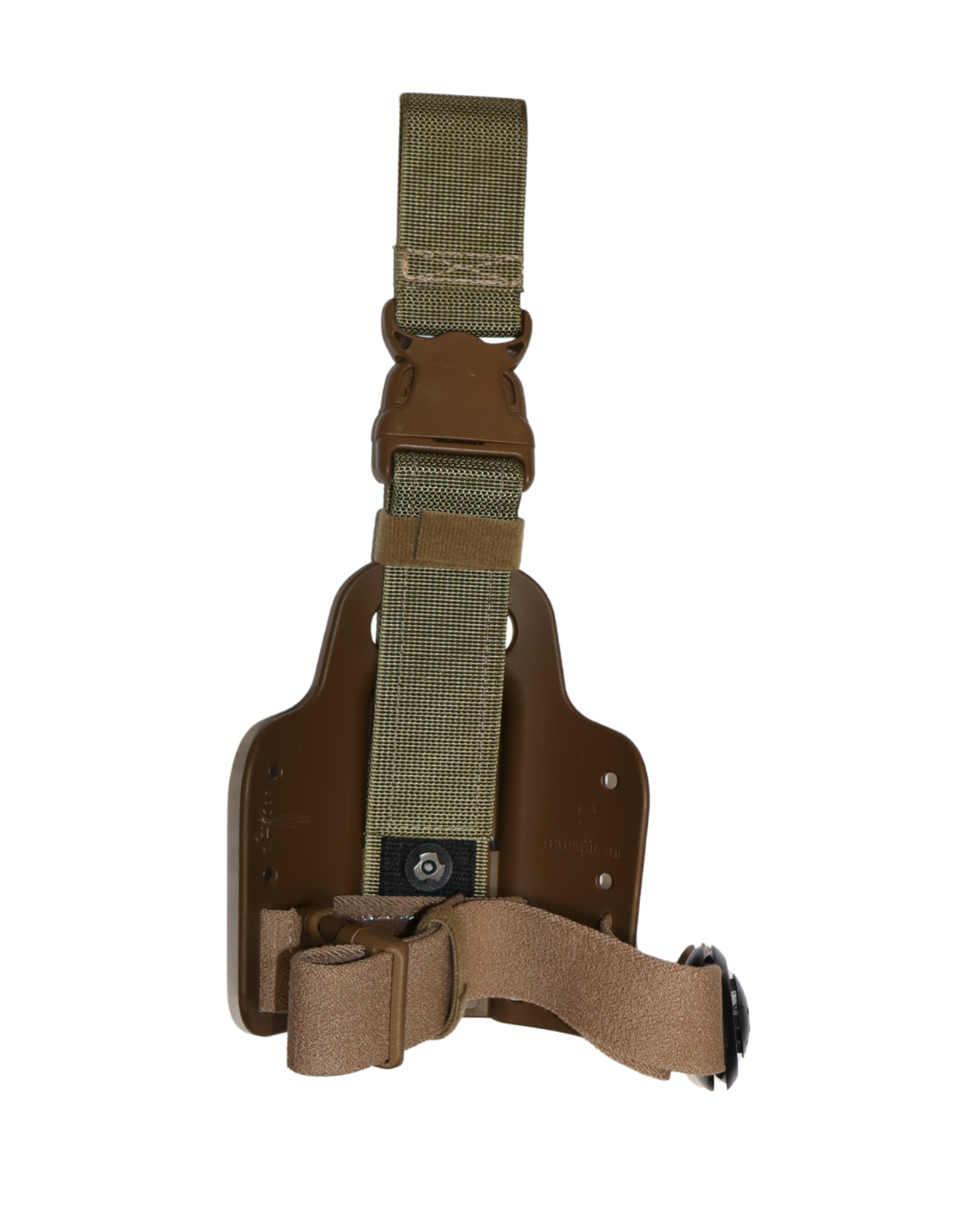 Safariland® 6005 Single Strap Leg Shroud w/ Quick Release Leg Strap Coyote