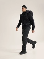 DELTA AR HALF ZIP HOODY - Black XXL