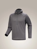 DELTA AR HALF ZIP HOODY - WOLF