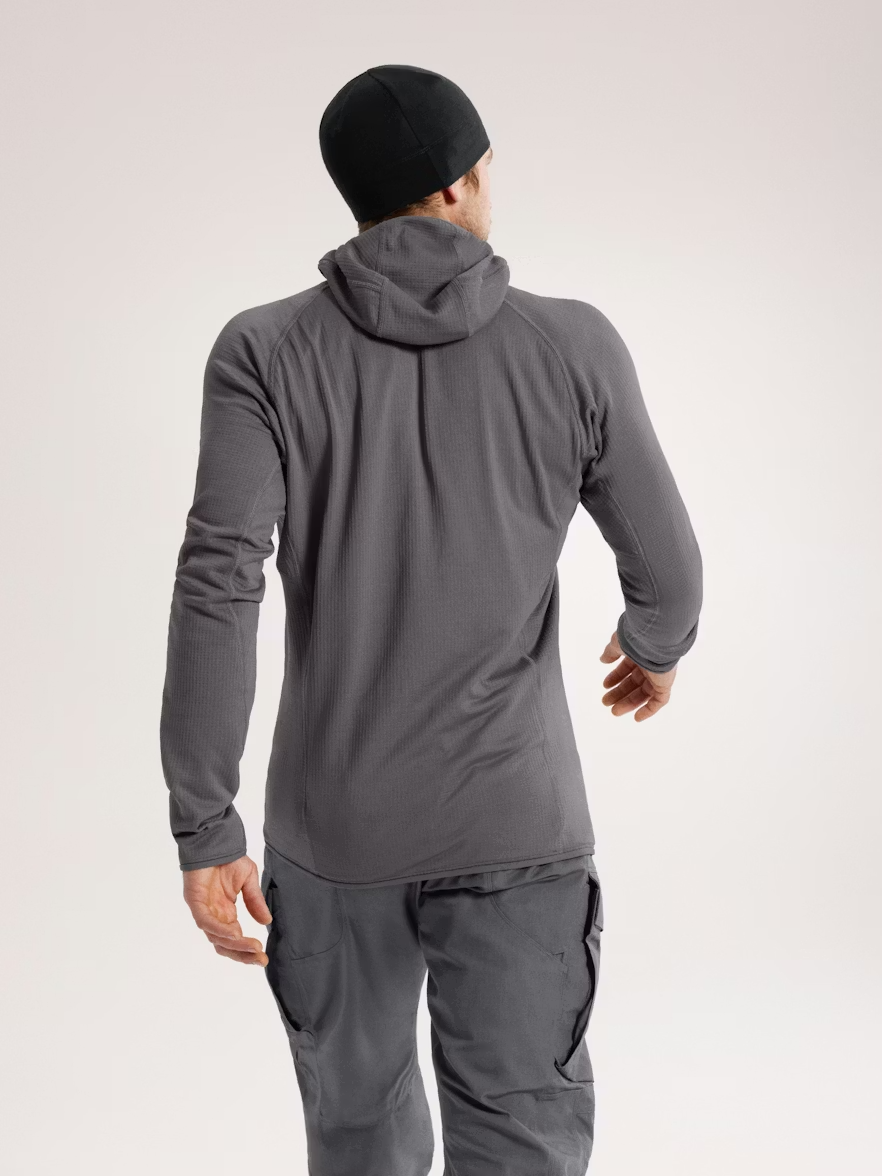 DELTA AR HALF ZIP HOODY - WOLF L