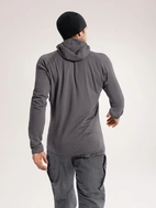DELTA AR HALF ZIP HOODY - WOLF L