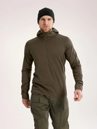 DELTA AR HALF ZIP HOODY - Ranger Green L