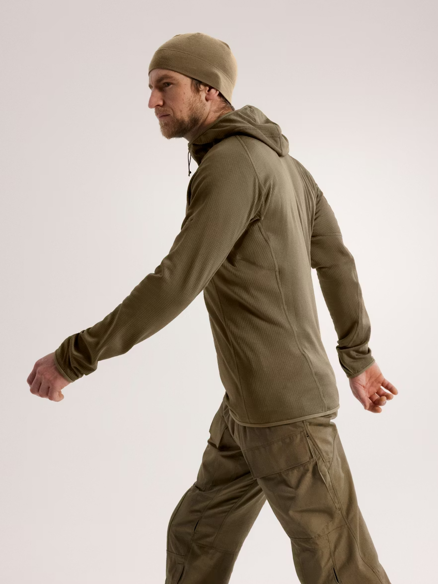 DELTA AR HALF ZIP HOODY - Crocodile XXL