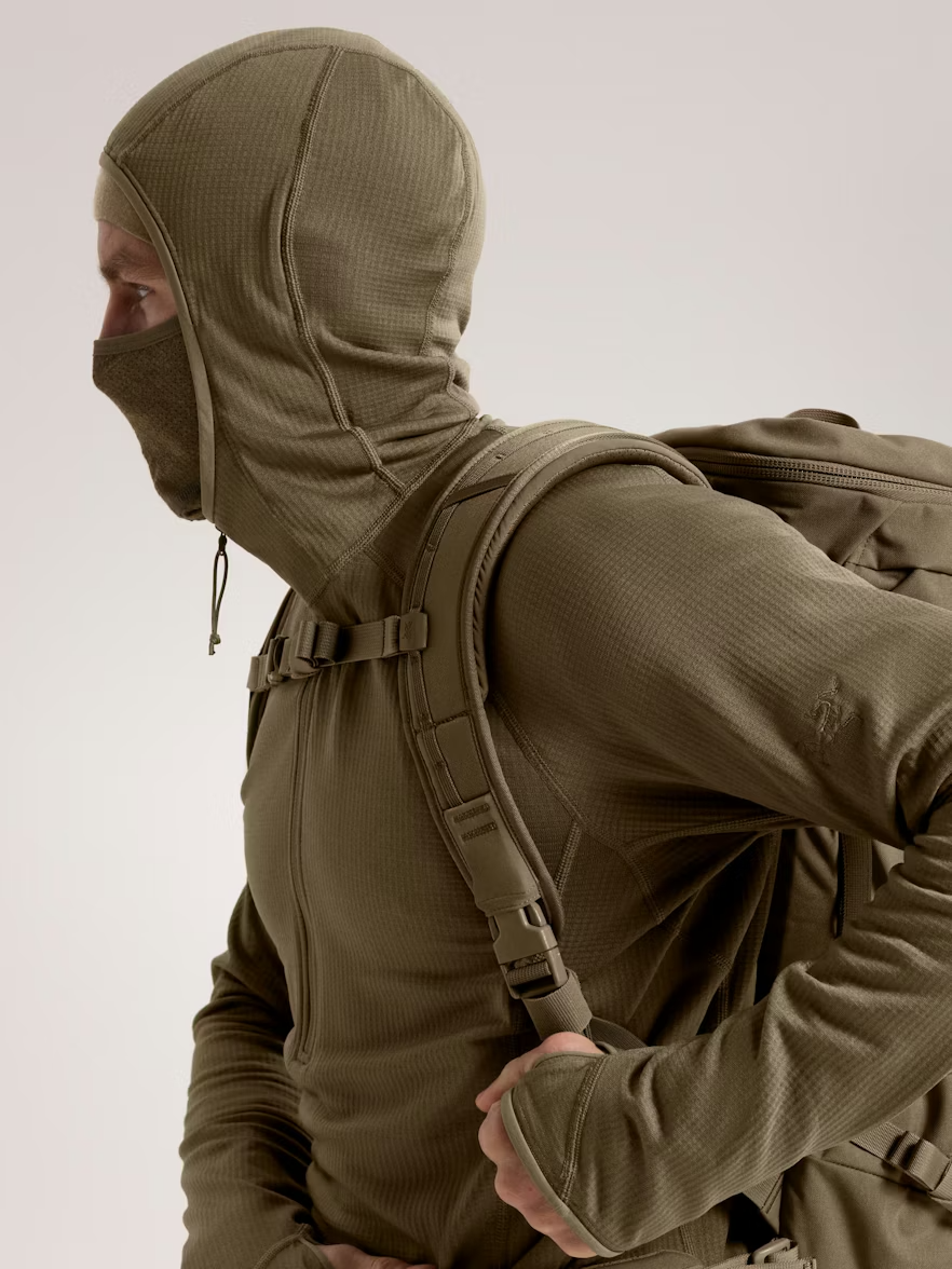 DELTA AR HALF ZIP HOODY - Crocodile XXL