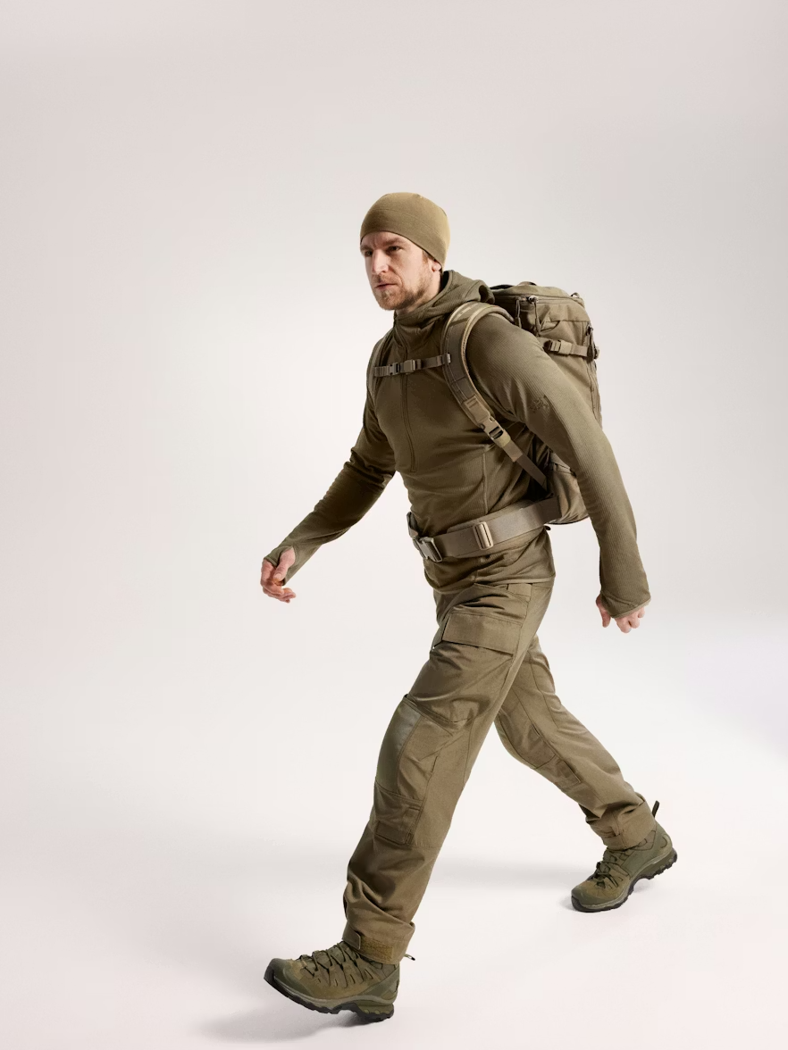 DELTA AR HALF ZIP HOODY - Crocodile XXL