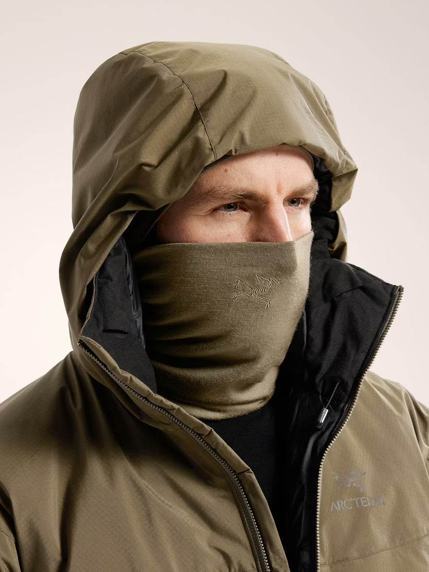 Cold WX Neck Gaiter AR Wool Crocodile