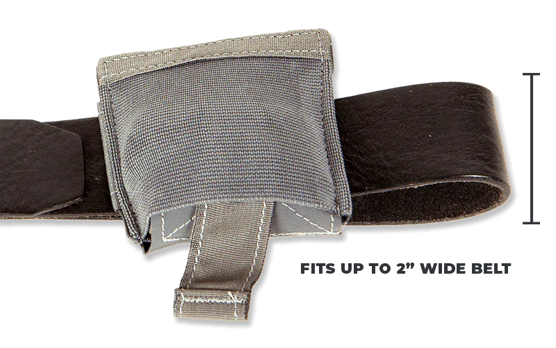 Belt Mounted Dump Pouch Wolf Grey