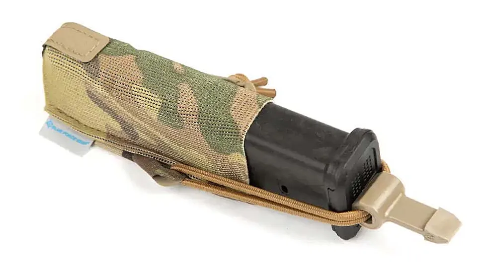 Mag Now, Single Pistol Mag Pouch, Bullets Forward MultiCam
