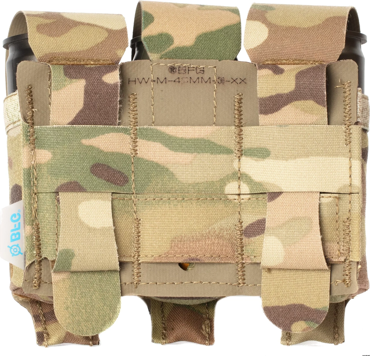 Helium Whisper Tripple 40MM Granade Pouch - Ranger Green