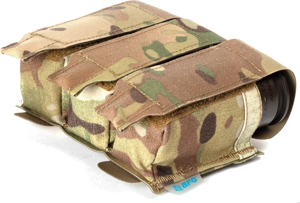 Helium Whisper Tripple 40MM Granade Pouch - Ranger Green