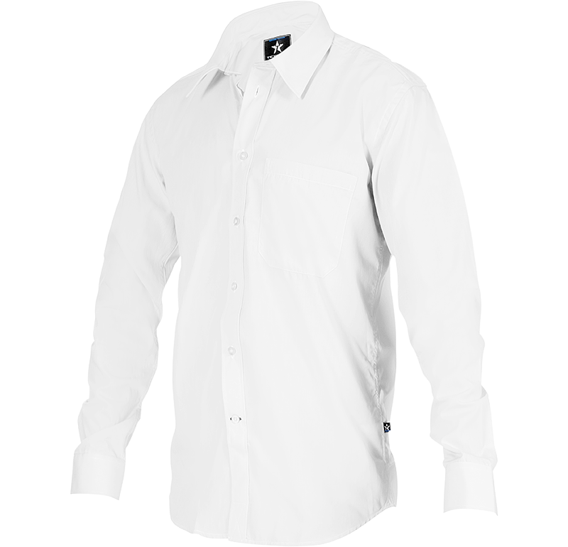 Dress shirt - Vit Herr Small