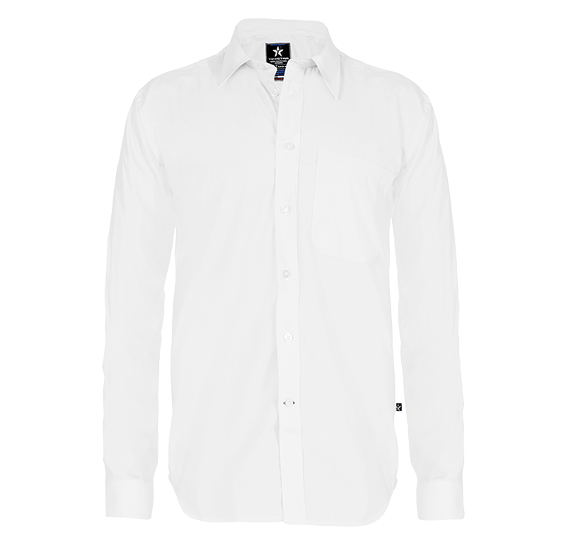 Dress shirt - Vit Herr Small