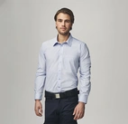 Dress shirt - Vit Herr Small