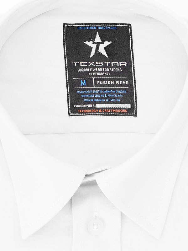 Dress shirt - Vit Herr Small