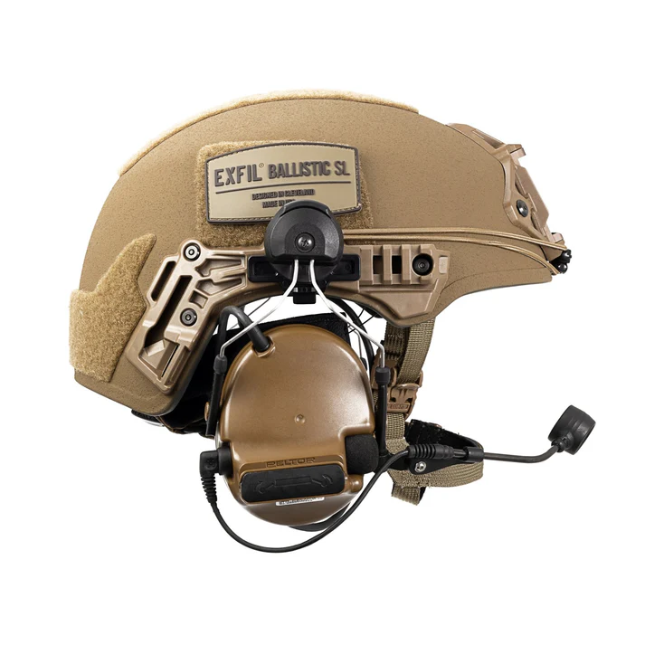 EXFILPeltor Quick-release adapter w/ Boom Adapter