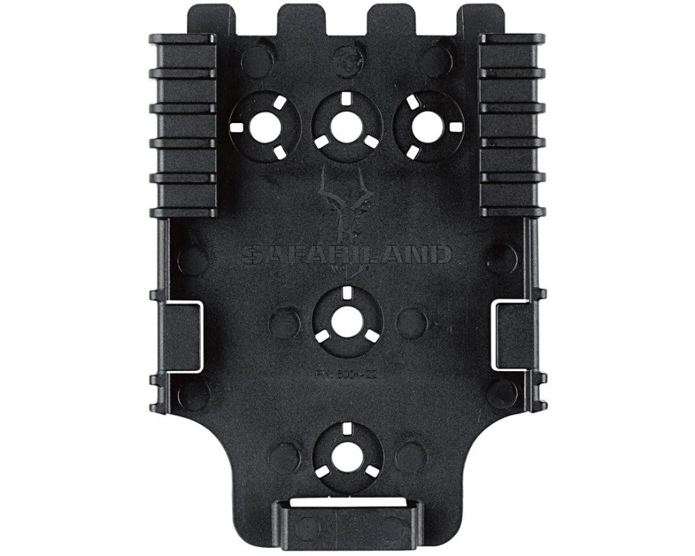 Quick Locking System Receiver Plate (QLS 22) Black