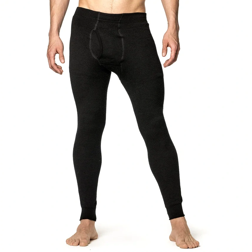 Long Johns with Fly 400 - Black Medium