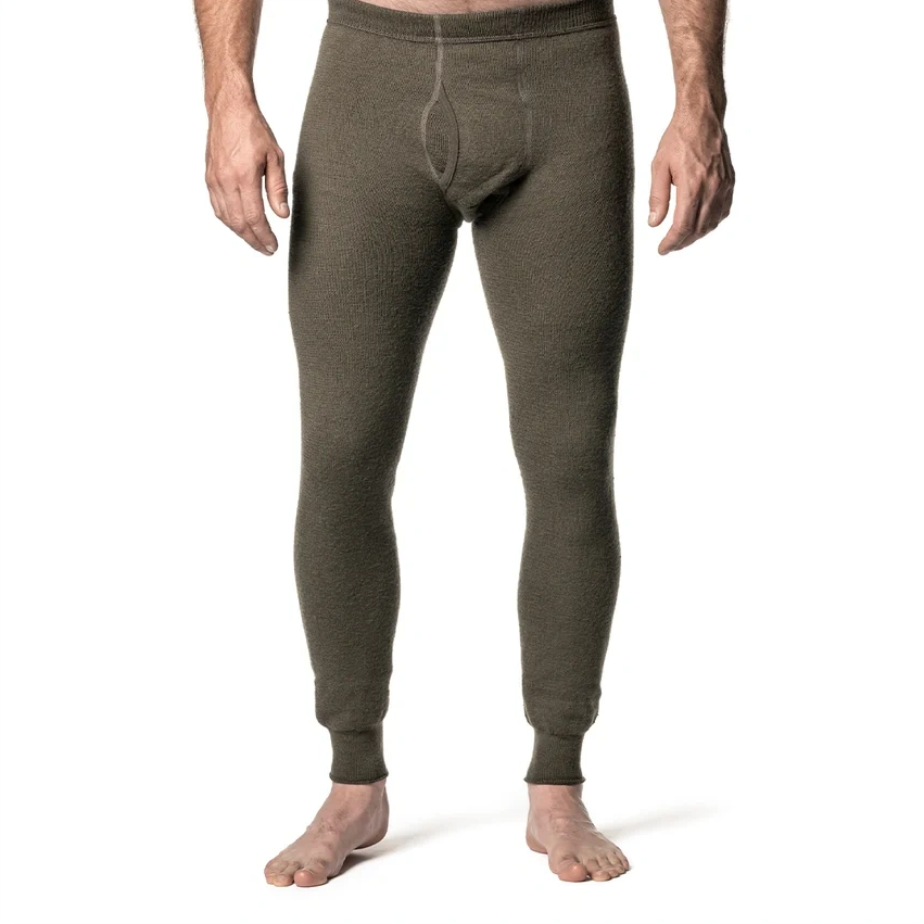 Long Johns with Fly 400 - Pine Green XX-Large