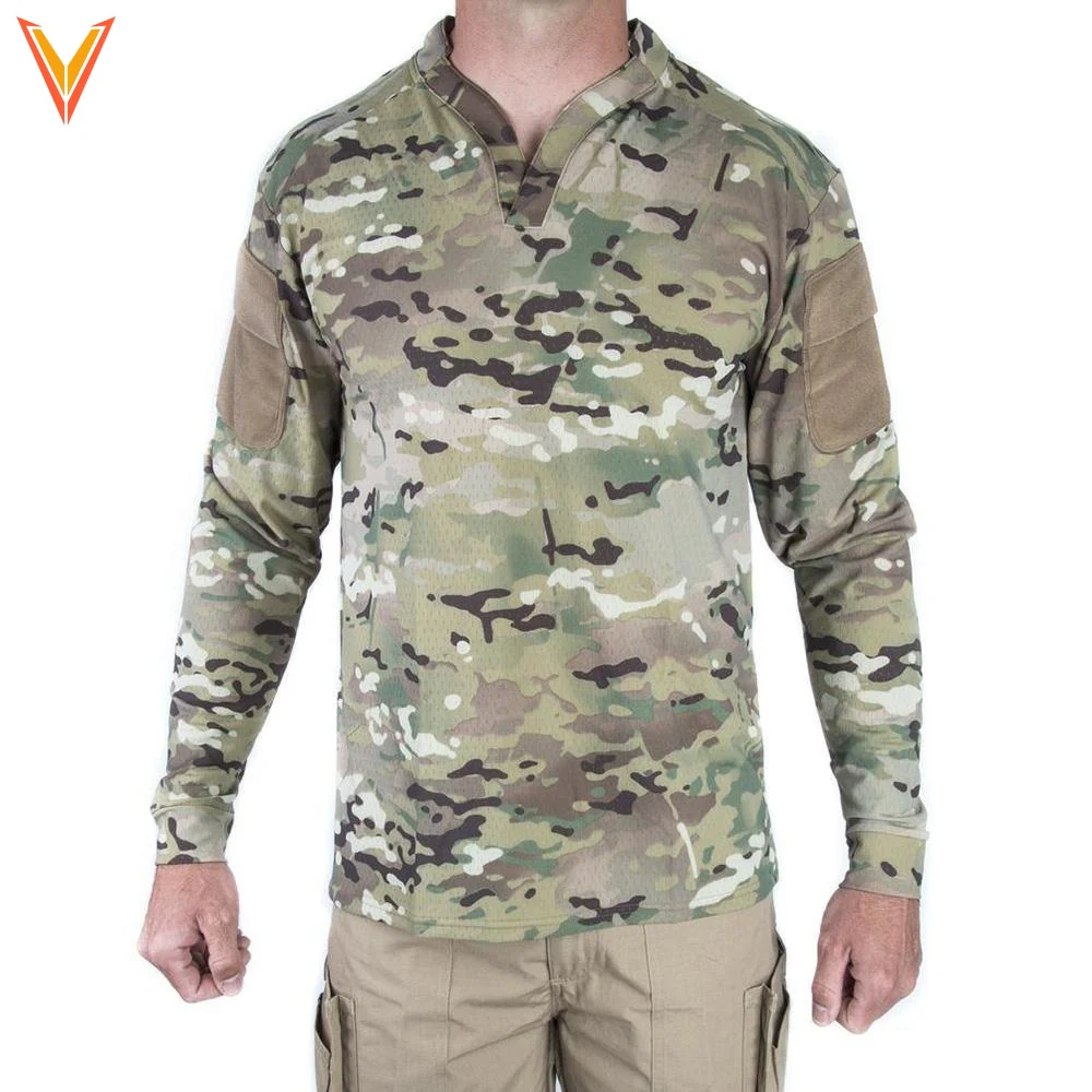 BOSS L/S Rugby shirt Multicam XX-Large
