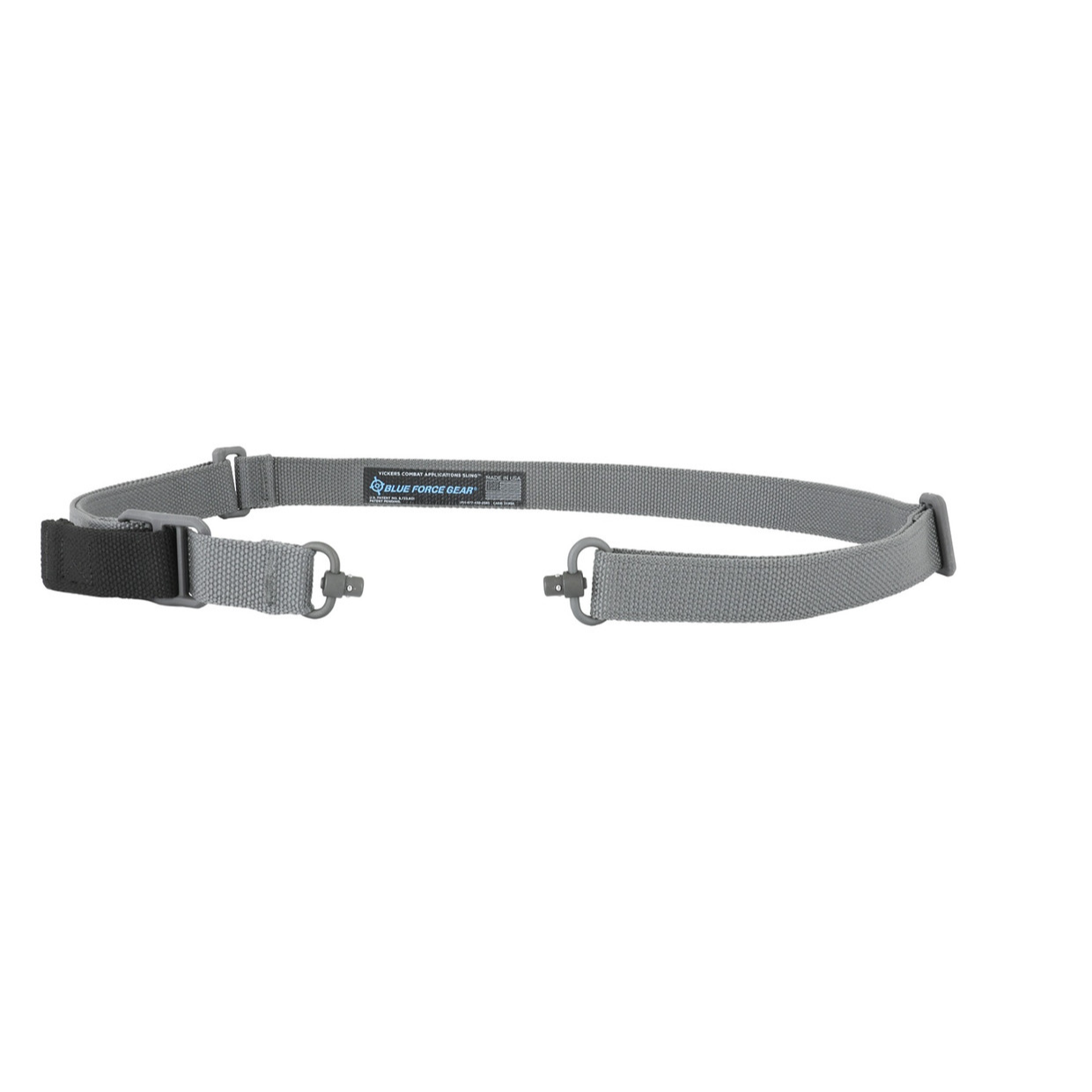 Vickers 2to1 Sling, Standard Push Button Wolf Gray